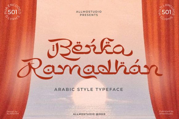 Berka Ramadhan: A Typeface with Cultural Elegance