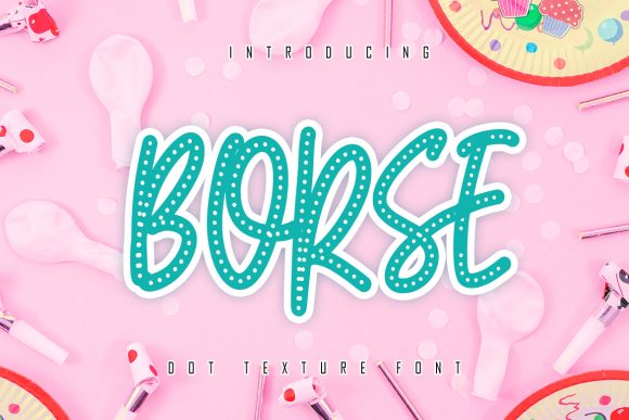 Borse: A Fun and Friendly Display Font for Bold Creations
