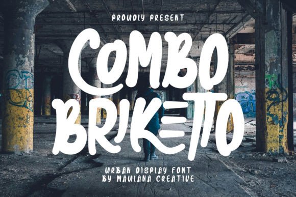 Combo Briketto: A Bold Typeface for Modern Design