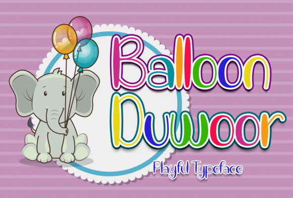 Discover Balloon Duwoor: A Playful Font for Creative Projects