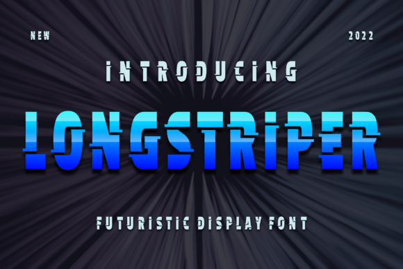 Discover Longstriper: A Modern Display Typeface