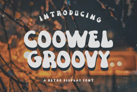 Discover the Charm of Coowel Groovy Font