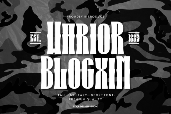 Discover Warior Blogxim: A Font for Bold Visual Impact