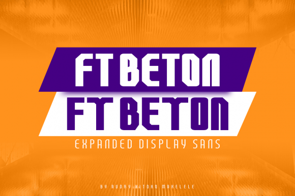 FT Beton: A Modern Display Typeface for Bold Projects