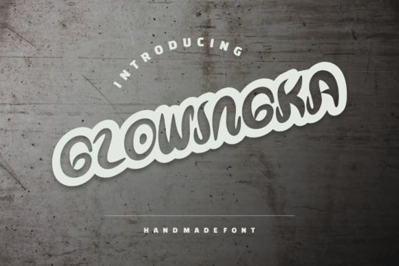 Glowingka: A Modern Display Font for Bold Designs