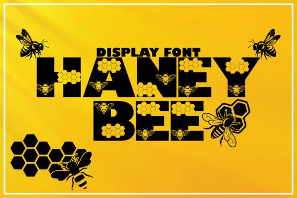 Honey Bee: A Sweet and Charming Display Font for Your Projects