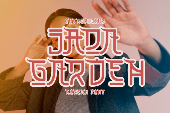 Jada Garden: A Whimsical Korean-Style Font for Creative Projects