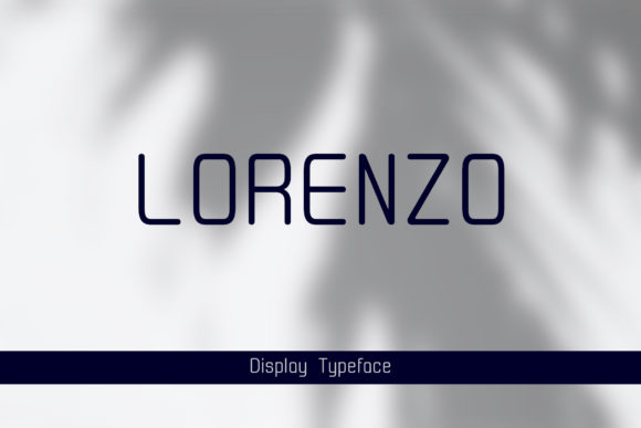 Lorenzo: A Simple, Cool Display Font for Modern Design