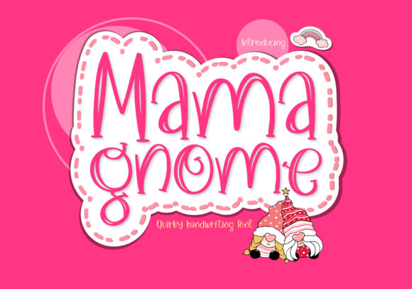 Mama Gnome: A Playful Typeface for Whimsical Designs