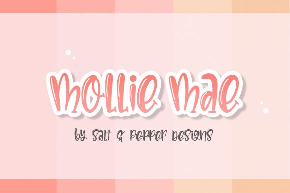 Mollie Mae: A Fresh & Quirky Display Typeface
