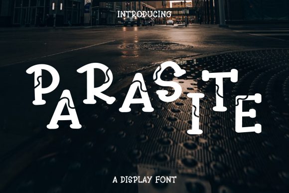 Parasite: A Bold Display Font for Modern Design