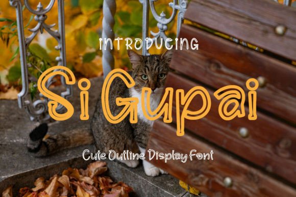 Si Gupai: A Display Font for Timeless Branding