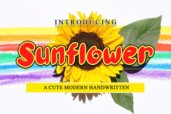 Sunflower Font: A Charming Display Typeface for Creative Projects