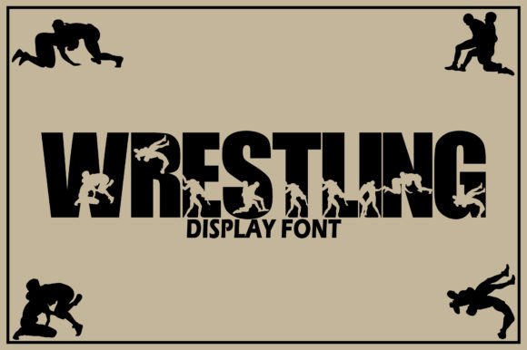 Wrestling: A Fun Display Font for Creative Projects
